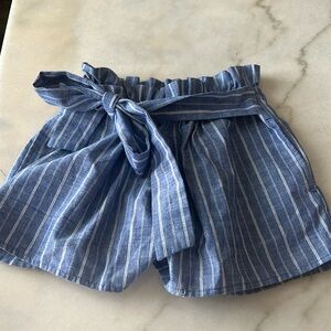 Blue shorts